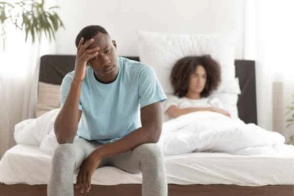 Man upset about ED symptoms Broxburn