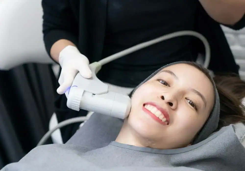 HIFU treatment Broxburn in progress