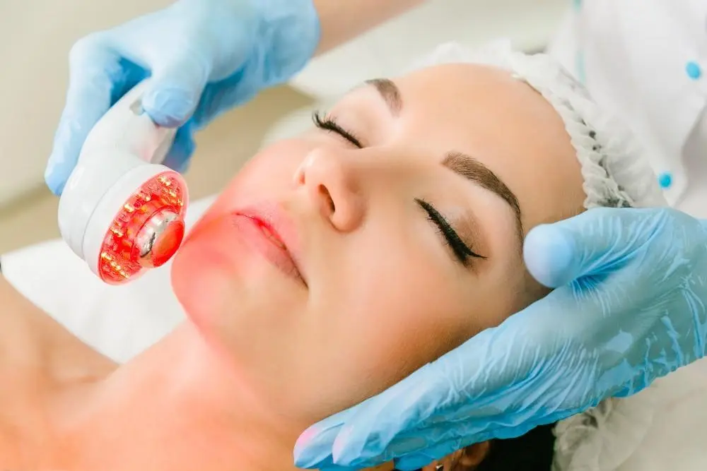 woman having non-surgical Morph8 treatment Broxburn