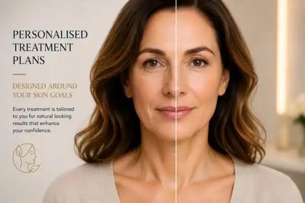 Before and after results of Collagen Lift Therapy Broxburn