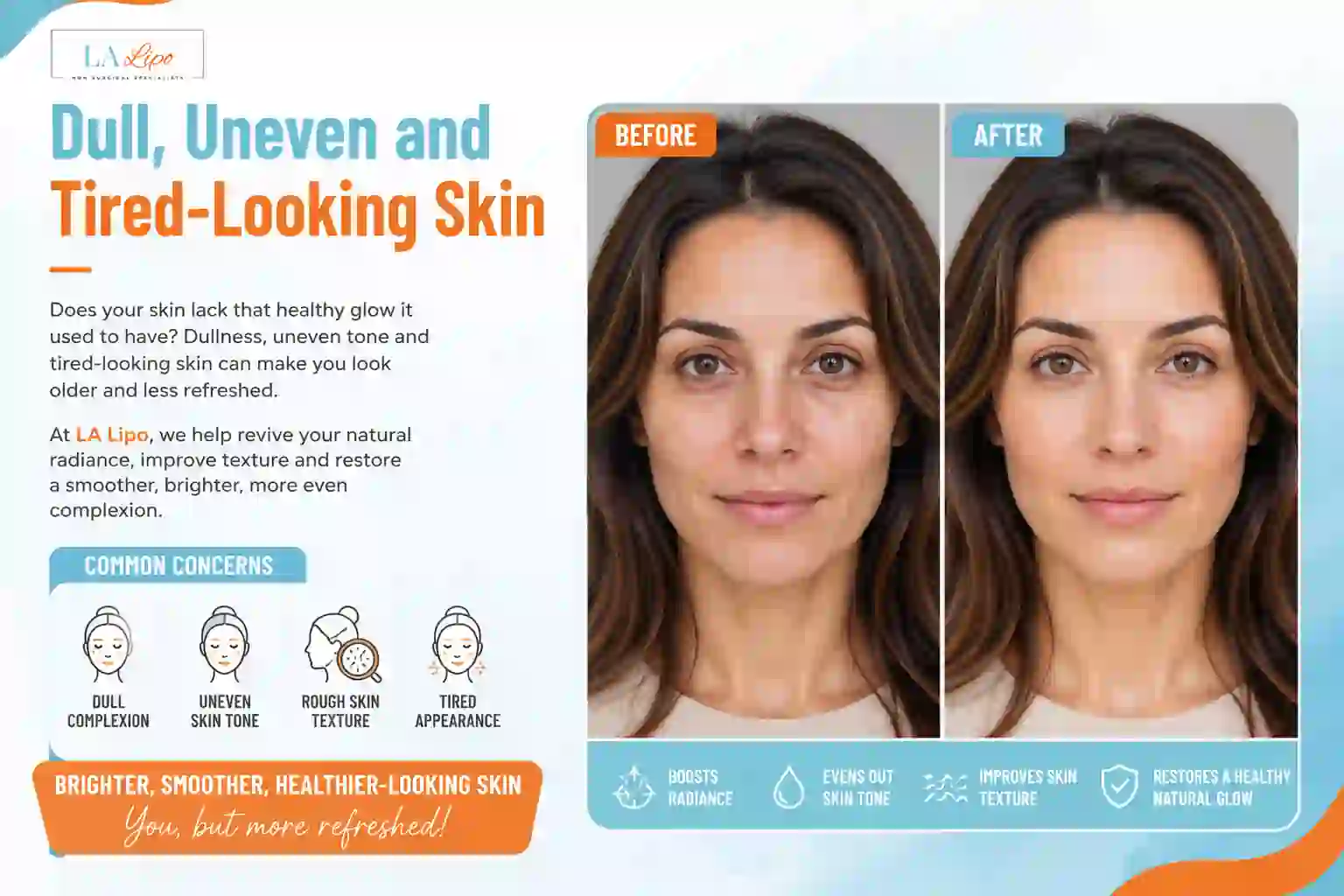 Sign #5: Dull, Uneven and Tired-Looking Skin Broxburn